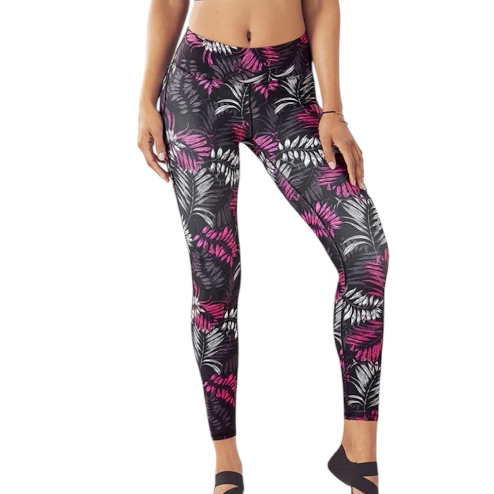 Fabletics | Oasis Print Mid-Rise PureLuxe Leggings